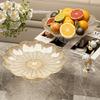 Modern Decorative Pedestal Fruit Bowl Drainable Storage Stand for Wedding Parties Anniversary Nut Cupcake Tableware Organizer
