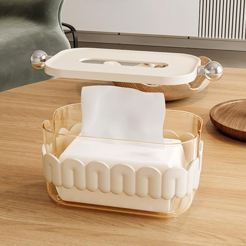 Versatile Tissue Storage Box Covers with Elegant Designs Home Accessory for Household Decoration Office and Car Storage