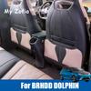 For BYD Dolphin 2023 2024 2025 Car Anti-kick Mat PU Leather Anti-Kick Mat Car Back Seat Protector with Storage Accesories