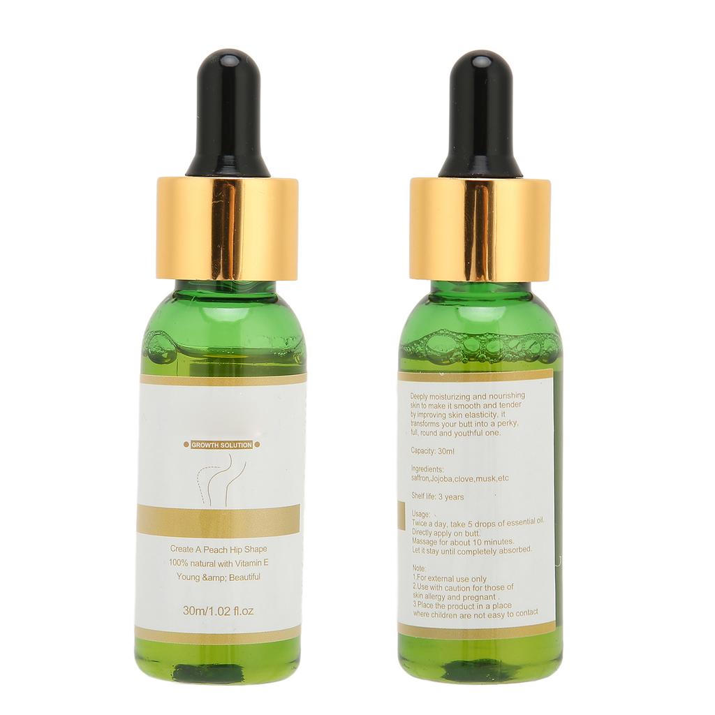 2pcs Hip Essential Oil Hips Nourishing Tightening Massage Essential Oil for Women 30ml