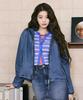 Tommy Jeans Crew Neck Striped Cardigan (T32G1Kcd36Twt1C6H)