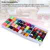 60pcs Multi Color Sewing Thread Kit Polyester Thread Mini Bobbins  For Hand & Machine Sewing