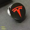 Car Sticker 2025 New Tesla Car  56mm Wheel Hub Center Caps For Tesla Model 3 Model Y Badge Cover Hubcaps for Tesla Model Y X S 2