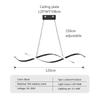 Modern LED Pendant Lights for Living Dining Room Suspension Luminaire Restaurant Ceiling Chandelier Indoor Lighting Fixture