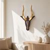 Resin Animal Head Wall Sculpture Modern for Office, Diverse Interiors