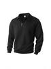 Men's European Size Lapel Jacquard Casual Long Sleeve Knit Hoodie - Spring/Autumn Fashion