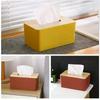 *1PC Plastic Tissue Box Simple And Creative Multi-Functional Tissue Storage Box For Home Use