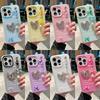 3D Glitter Bow Diamond with Pendant Case For Honor 400 90 Lite MAGIC 6 400 PRO X9D X9B X7B X7D Matte Candy Color Cover