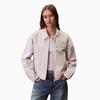 Trendy Casual Minimalist Letter Embroidered Structured Polo Jacket Women Jackets 47F527G