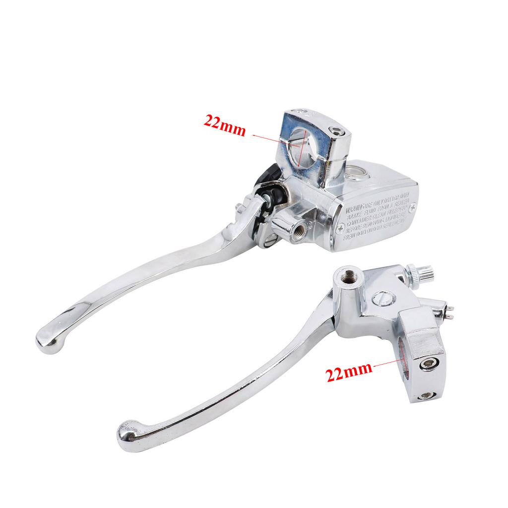 25mm Links Rechts Motorrad Bremskupplungs Hauptzylinder Behälter Hebel Für Honda Valkyrie GL 1500 VT Shadow 1100 VTX 1300 1800
