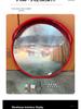 Indoor/Outdoor Convex Safety Mirror for Parking Lots and Garages