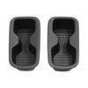 Smabee for Hyundai Santa Fe 6/7 Seats 2024-2026 (2 Row Only) Door Side Cup Holder ert Shock-Absorbing Storage Tray 2pcs