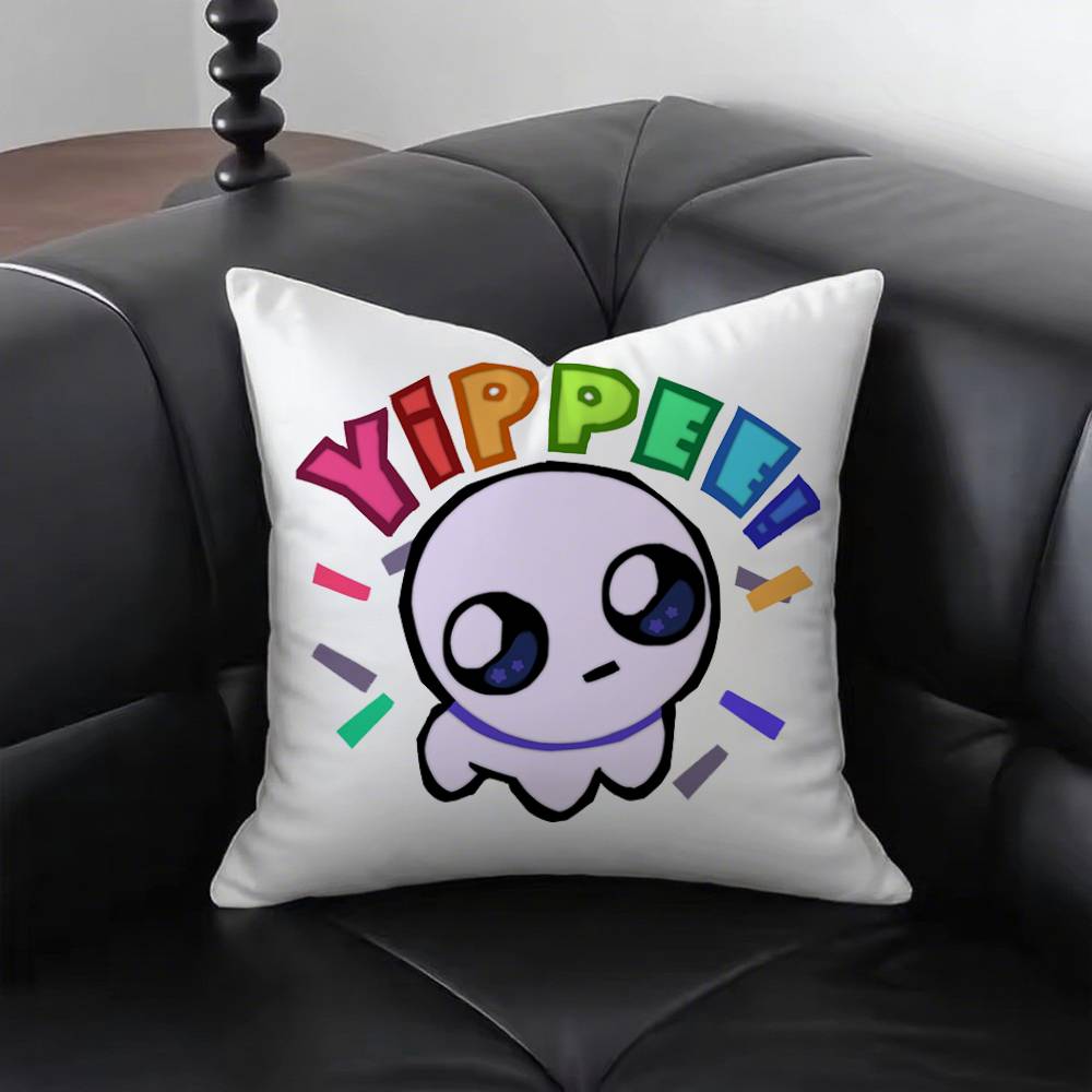 1pc Tbh Creature Pillow Case Square Bedroom Sofa Leisure Comfort Cushion Car Living Room Home Decoration