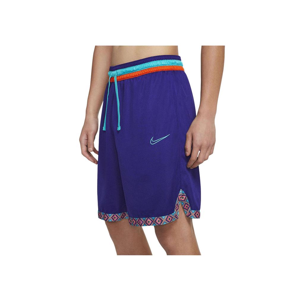 Nike Dri-Fit DNA Basketball Drawstring Shorts Men Shorts Purple BV9447-590