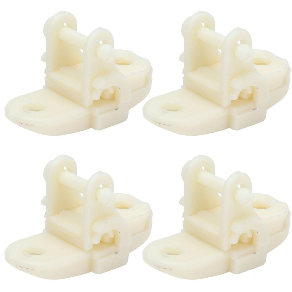 15pcs Greenhouses Pulley Plastic White Durable Ventilator Pulley Wheel for Agriculture Livestock Farms Greenhouses