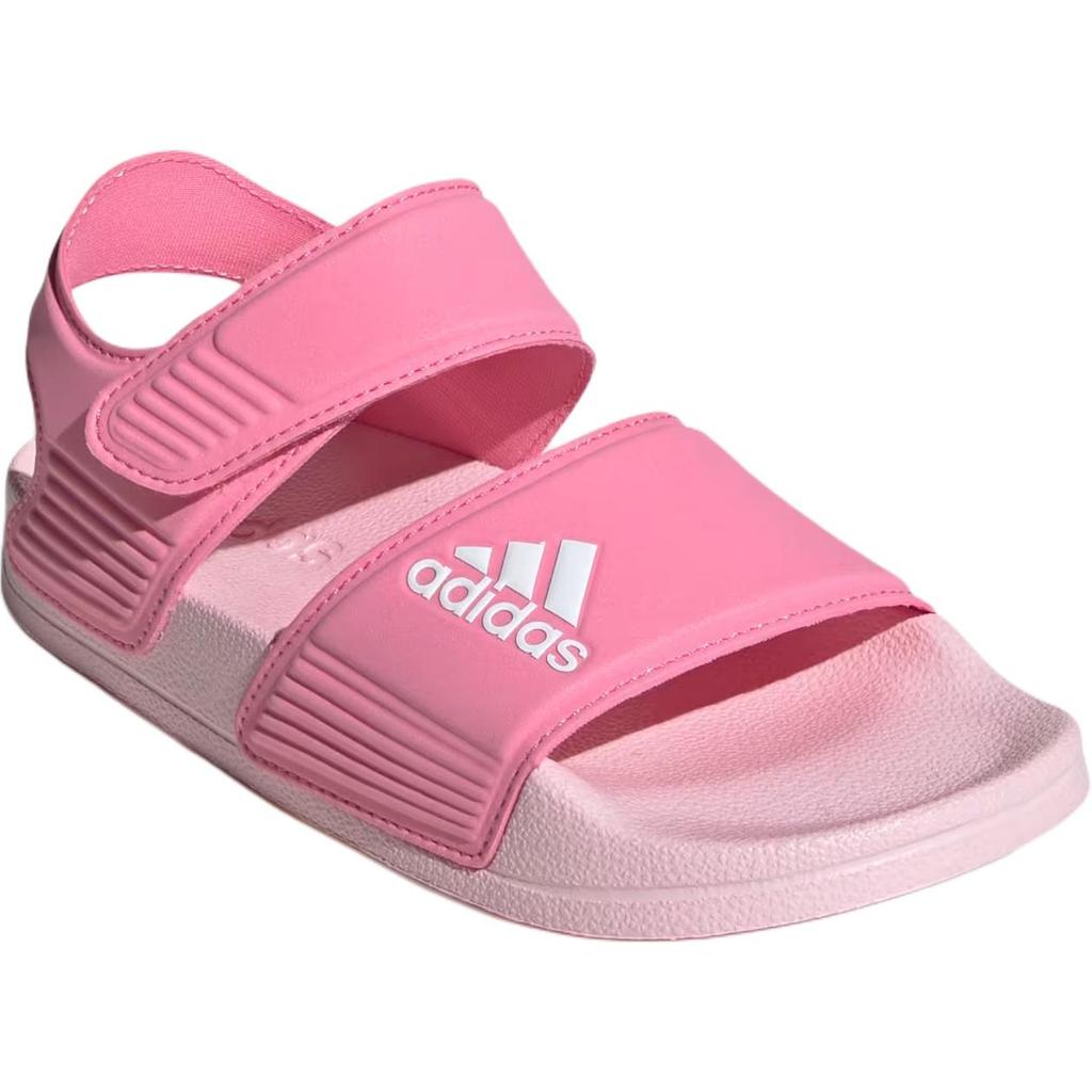 Adidas Adilette Comfortable Versatile Non-Slip Shock Absorbing Low-Top Sandals Kids Sandals Pink IH3634