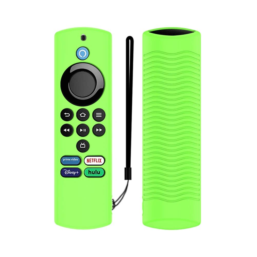 Silicone TV Remote Control Case for Amazon ALEXA Voice Fire TV Stick Lite 2rd Generation Shockproof Anti-Slip Protector Cover