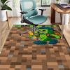 Gamer Pattern Rug, Indoor/Outdoor Mat, for Picnic, Gameroom, Bedroom, Office, Living Room, Home Decor Carpet, Birthday Gift