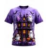 Fashion Women Retro Creative Halloween Print T Shirt Funny Casual O-neck Short Sleeves T-shirt Summer Female Tee Shirt Halloween Limited Edition
