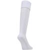 Soccer Plain Socks P2MXA060 cm [Mizuno] Stockings, White/Black, 25.0-27.0