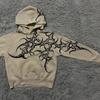 Mens Vintage Washed Graphic Hoodie Loose Fit Streetwear Pullover Casual Sweatshirt