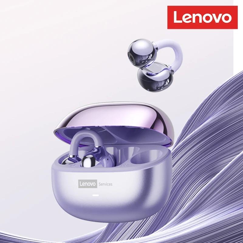 

Оригинальные беспроводные наушники Lenovo LE302 Bluetooth 6.0 с ушным креплением, спортивная музыкальная гарнитура HIFI стерео, наушники с шумоподавлением фиолетовый
