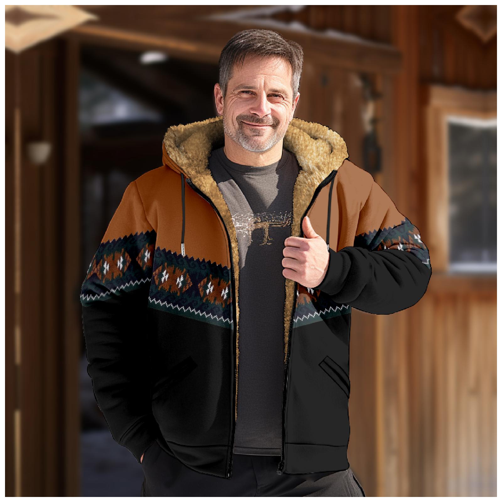 

Мужская зимняя куртка с принтом, мужская повседневная куртка с капюшоном на молнии XXXXL чёрный