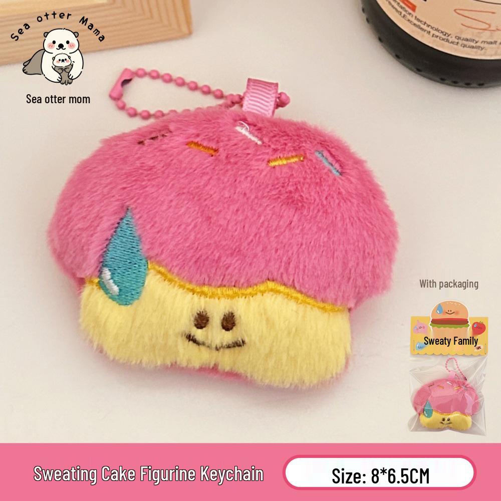 Creative Piggy Bread Capybara Cartoon Brooch Doll Toy Figurine Pin