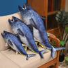 Peluche a Forma di Pesce 3D Giocattoli Ripieni Realistici Tonno Peluche Cuscino Creativo Cuscino per Divano Cuscino Regalo Giocattolo per Bambini 55cm-95cm