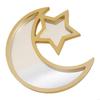 Star and Moon Eid Celebration Tray Suitable for Eid Festival Table Decors M68E