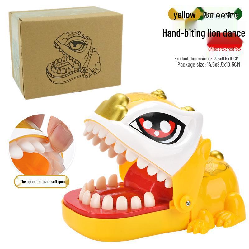 Cross-Border Creative Lion Bite Finger Prank Toy - Decompression & Fun for Kids