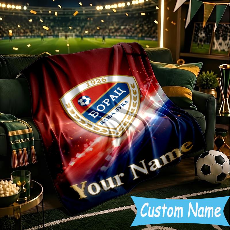 Custom Personalized Blanket Banja Luka Soft Throw Blanket, Suitable for Family and Friends, Sofa Blanket,Home Decor Christmas gift