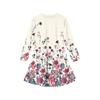 Girls' Long Sleeve Dress - Color Pocket Dress