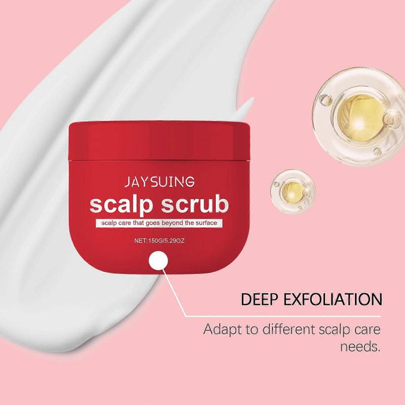 Exfoliating Shampoo Cleansing Hair Soothes Scalp Moisturizes Dry Hair and Smoothes Hair