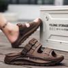Summer  Men's Sandals  Outdoor Wear Dual-purpose Slippers Soft Sole EVA Anti Slip Beach Sandals
