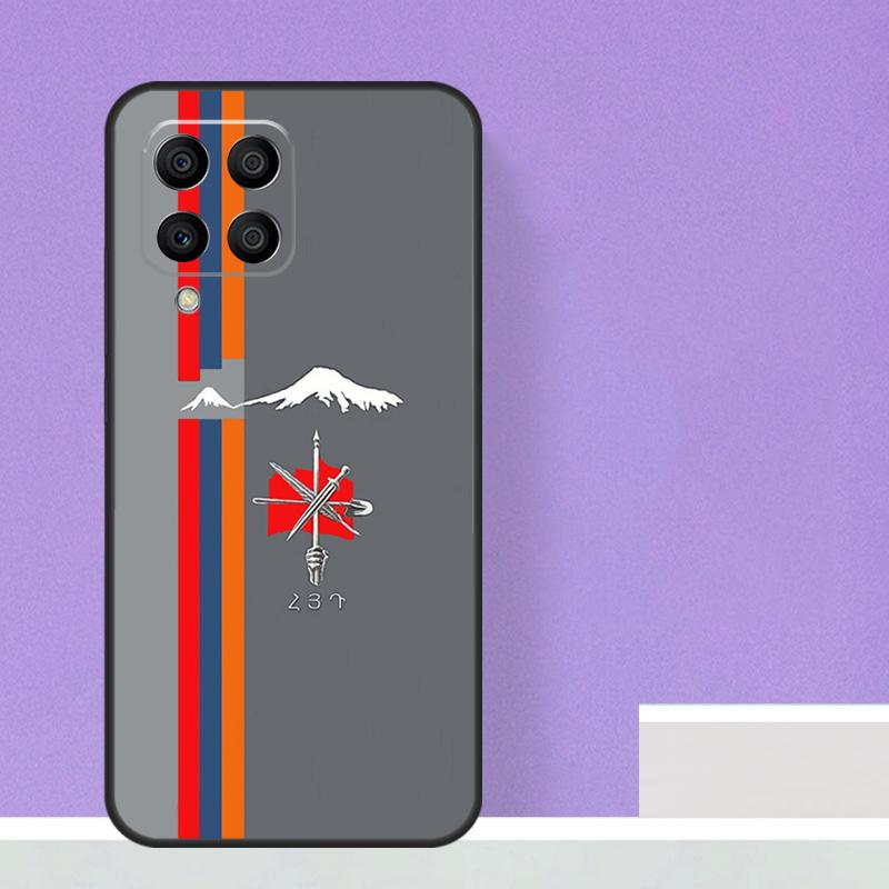 Armenian Flag For Samsung Galaxy M13 M33 M53 M12 M32 M52 M14 M34 M54 M20 M51 M21 M30s M31s M15 M55 Case