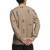 adidas CNY Sweatshirts Men's Brown Crew Neck Thickened Regular HN8983