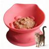 Cute Silicone Slow Food Bowl Neck Protection Non-Slip Suction Bowl Multi-use Easy Clean Feeding Basin Pet Supplies