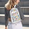 Little Miss And Mr. Men Backpack Hot Sale Daypack Large Capacity Boys Girls BookBag School Bag Shoulder Bags for Men Women