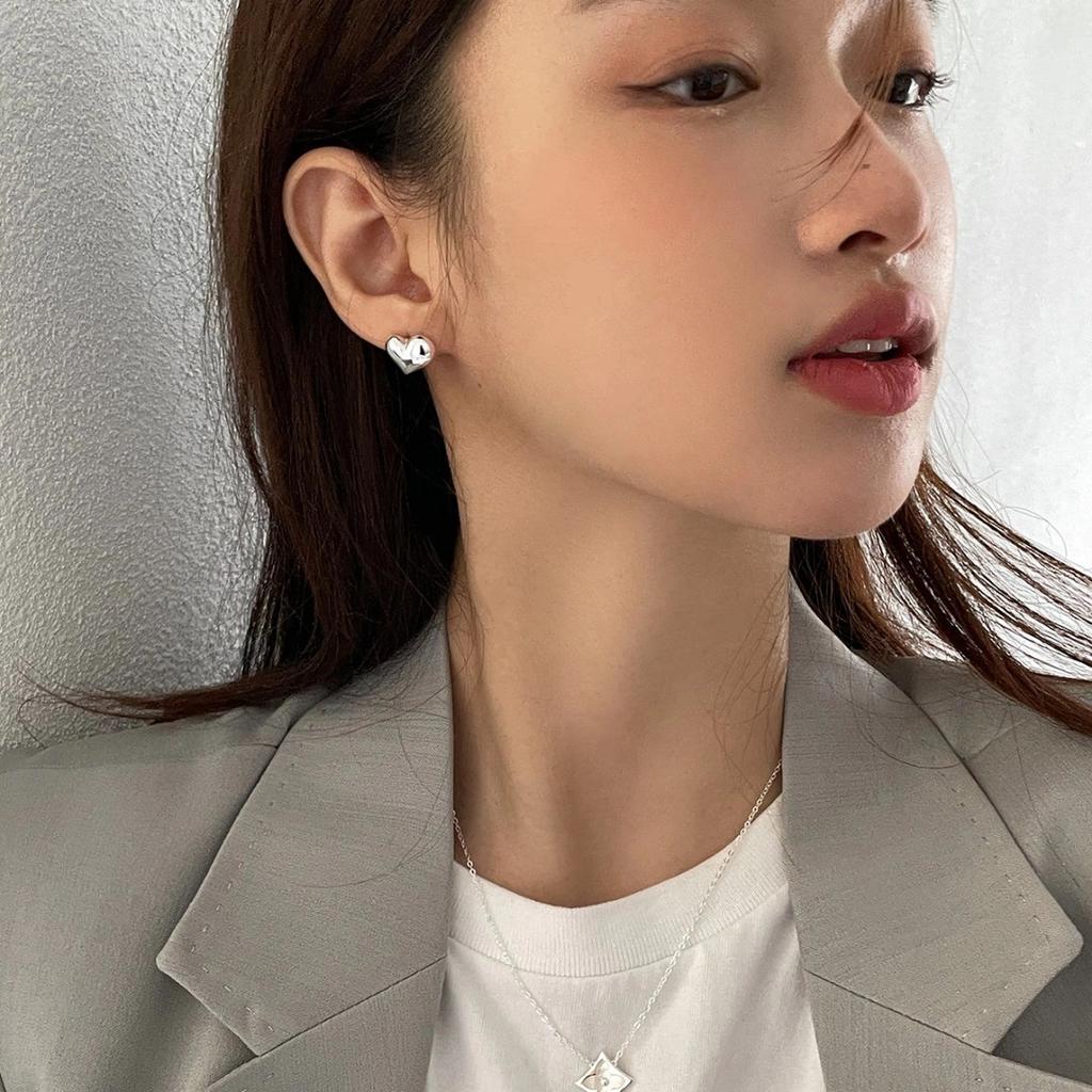 New 2025 Popular Earrings Earrings Advanced Design Love Gold Ear Buckle Earrings