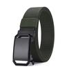 Casual Outdoor Nylon Braided Toothless Automatic Buckle Belt Military Training Breathable Tactical Belt