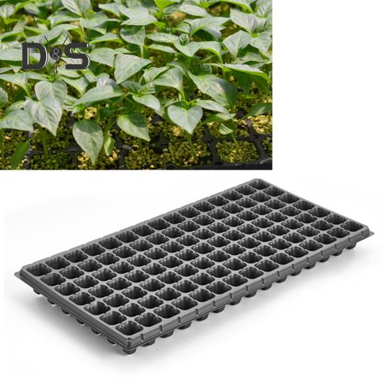 10 Stück Pflanzgefäße für Setzlinge, verdickte Samen, Starter, Keimung, Shuttle-Trageschale, runde Pflanzschale mit Drainagelöchern für