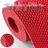 Thickened Non-Slip Hollow Plastic Floor Mat - Waterproof for Outdoor, Bathroom, Shower & Entryway