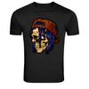 Skull With Backwards Cap Street Style Skeleton Graphic Tee