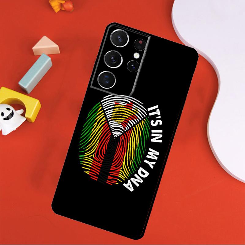 Zimbabwe Flag Phone Case For Samsung Galaxy S25 Ultra S24 Ultra S9 S10 S20 S21 S22 S24 Plus S23 FE Cover