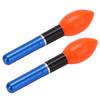 2pcs LED Fishing Floats and Bobbers Plastic Night Fishing Glow Bobbers Float Lights AccessoriesBlue