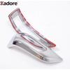 For Toyota Fortuner 2011 2012 2013 2014 2015 Chrome Car Rearview Mirror Cover Trims Side Mirrors Frame Trims Accessories