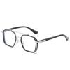 Retro Fashion Anti Blue Light Glasses For Men And Women Double Beam Anti Blue Light Computer Mirror Reading And Playing Ga