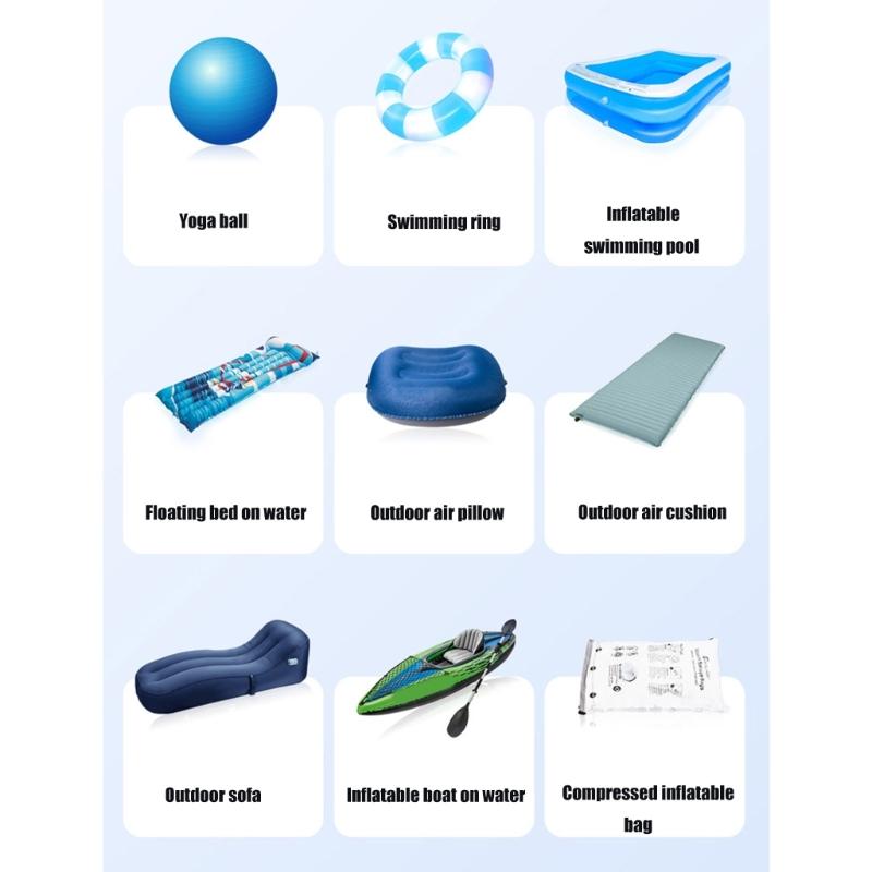 5200mAh USB Wiederaufladbare Luftpumpen Hohe Effizienz Tragbare Elektrische Pumpen für Aufblasbare Matratze Poolspielzeug Camping