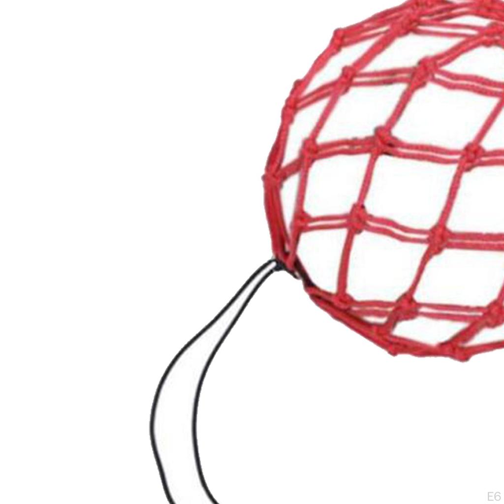 Football Kick Trainer Soccer Ball Net Kicker Elastic Holder Bag Adjustable Length for Boys,